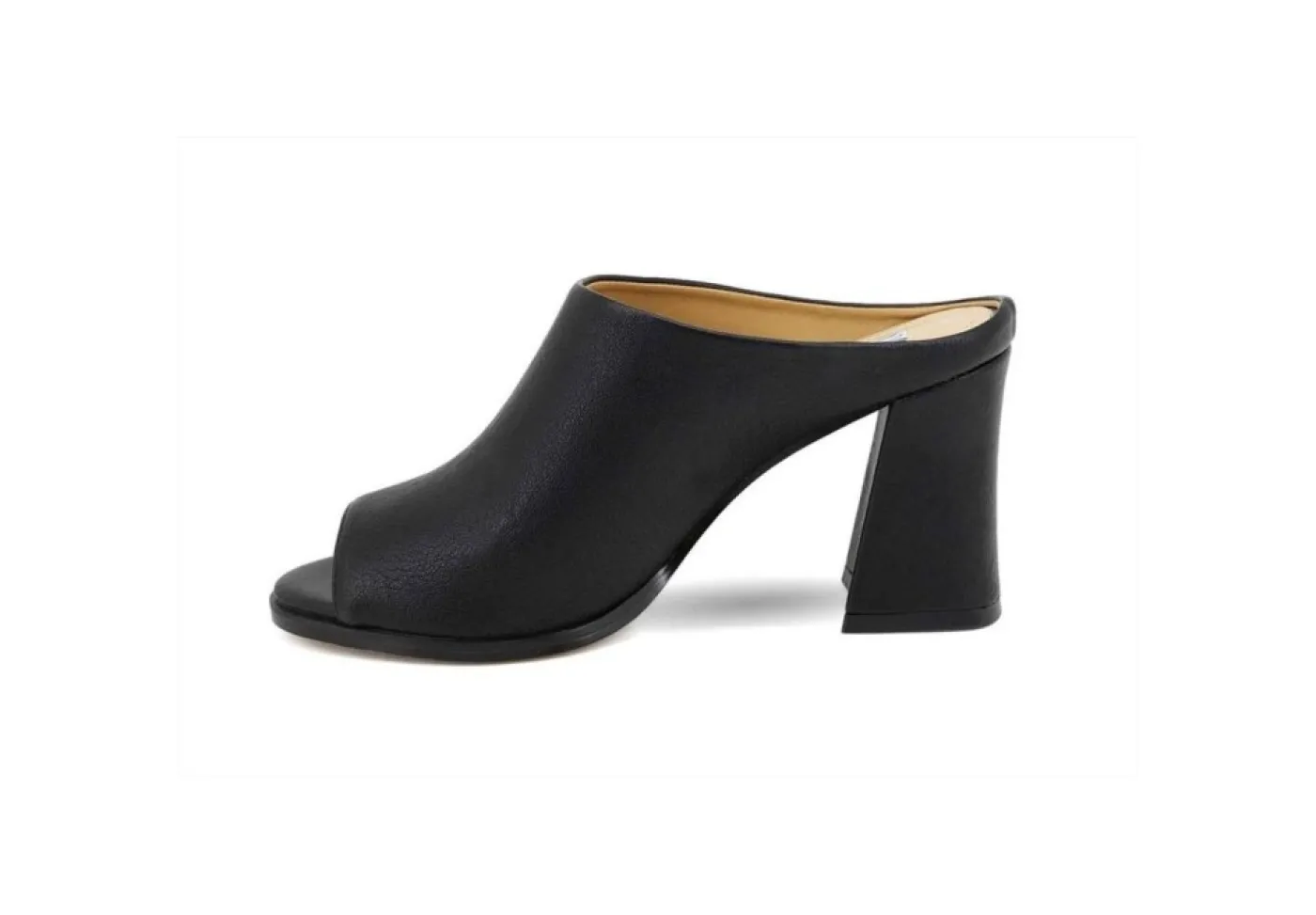 Queen Helena Sandali Alti*Sandalo Sabot Da Donna Con Tacco Zm9022 Nero