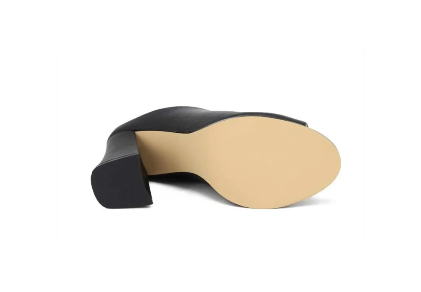 Queen Helena Sandali Alti*Sandalo Sabot Da Donna Con Tacco Zm9022 Nero