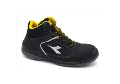Utility Diadora Antinfortunistica*Scarpa Antinfortunistica In Pelle Nabuk Diadora Blitz Mid S3 Src Nero