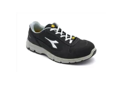 Utility Diadora Antinfortunistica*Scarpa Antinfortunistica Bassa In Nabuk Nero Diadora Run Ii Low S3 Src Esd