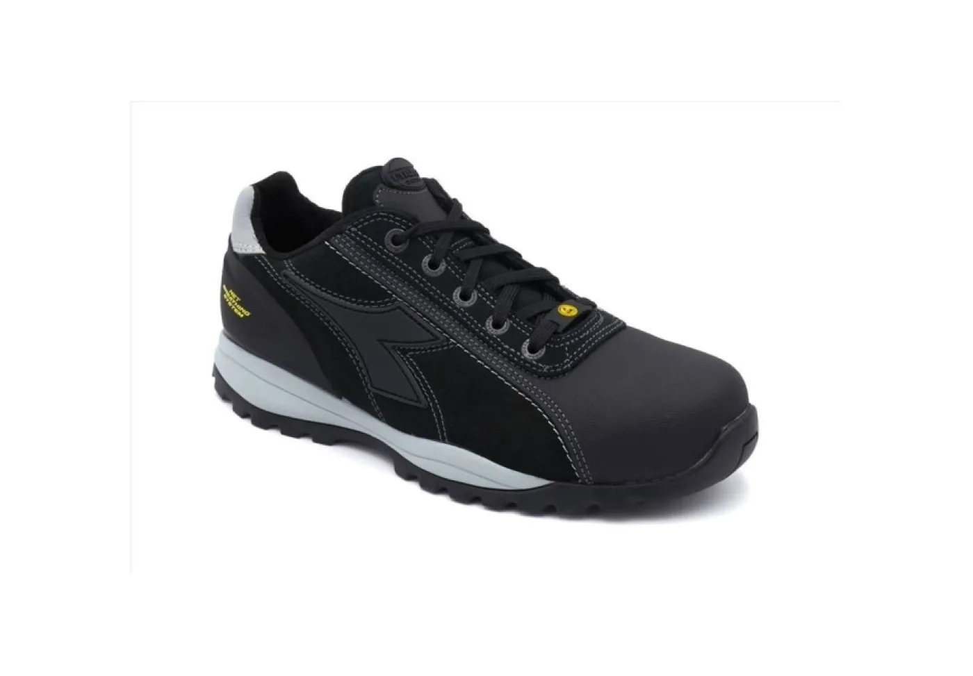 Utility Diadora Antinfortunistica*Scarpa Antinfortunistica Nera Traspirante In Tessuto Diadora Glove Net Low S3 Hro Sra Esd