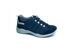 Imac Sportive*Scarpa Da Donna In Tessuto Con Coulisse 707501 Blu