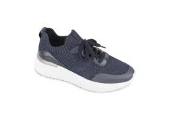 Valleverde Sneakers Basse*Scarpa Da Donna In Tessuto Elastico 36383 Blu