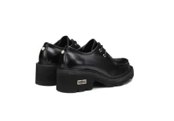 Cult Stringate*Scarpa Da Donna Modello Francesina Con Tacco Clw354400 Black