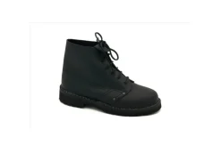 Vera Scarpe Da Lavoro*Scarpa Da Lavoro Artigianale Alta In Pelle 209 Nero Vacchetta
