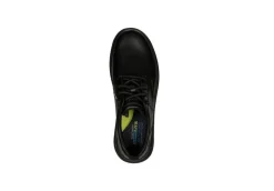 Skechers Sneakers Basse*Scarpa Da Uomo In Pelle Memory Foam 204667 Black