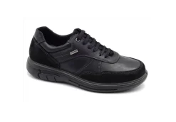 Imac Sneakers Basse*Scarpa Da Uomo In Pelle Shock Absorber 601998 Black