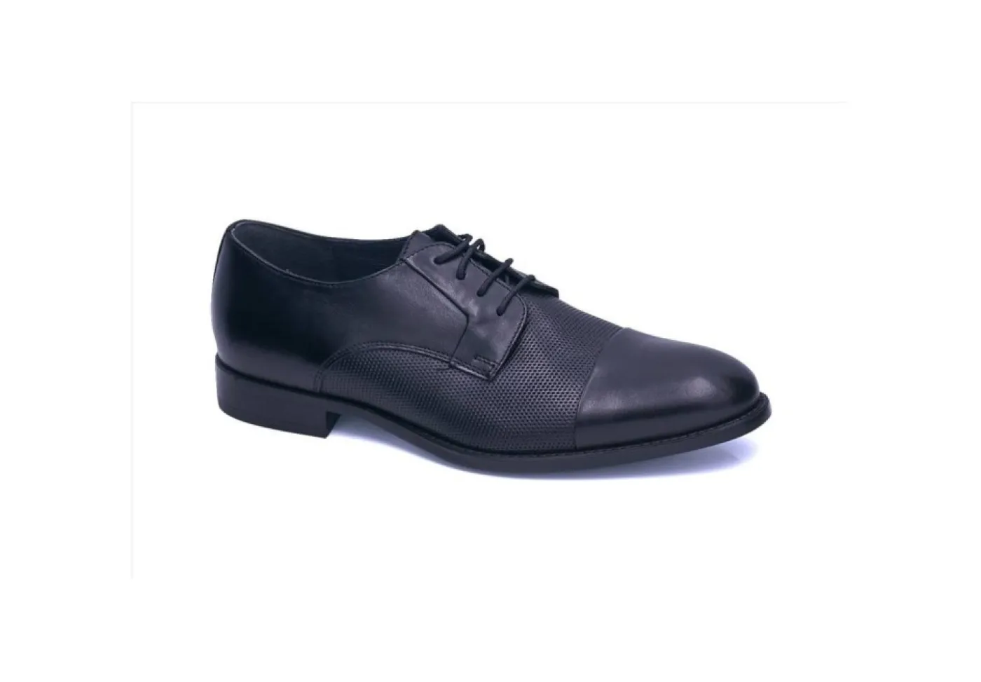 Valleverde Con Lacci*Scarpa Da Uomo Modello Derby In Pelle 46806 Nero