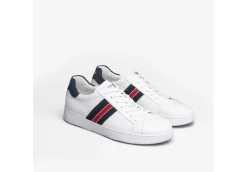 Nero Giardini Sneakers Basse*Scarpa Sneakers Da Uomo Bianca Con Banda Laterale
