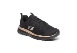 Skechers Sportive*Scarpa Sportiva Da Donna In Tessuto Memory Foam 12615 Bkrg