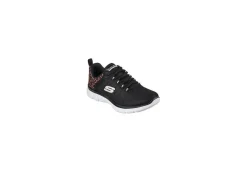 Skechers Sportive*Scarpa Sportiva Da Donna Tessuto 149582 Bkld Flex Appeal