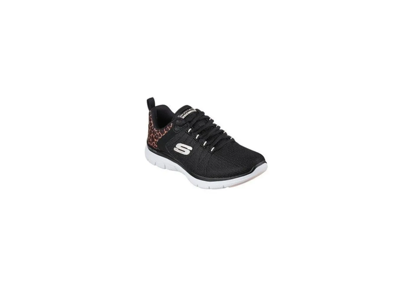 Skechers Sportive*Scarpa Sportiva Da Donna Tessuto 149582 Bkld Flex Appeal