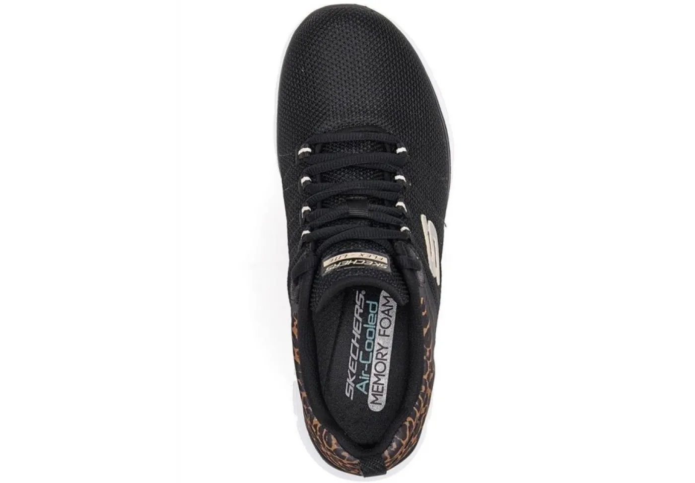 Skechers Sportive*Scarpa Sportiva Da Donna Tessuto 149582 Bkld Flex Appeal
