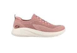 Skechers Sportive*Scarpa Sportiva Da Donna Bobs Squad 117207 Mvmt. Nuova Collez