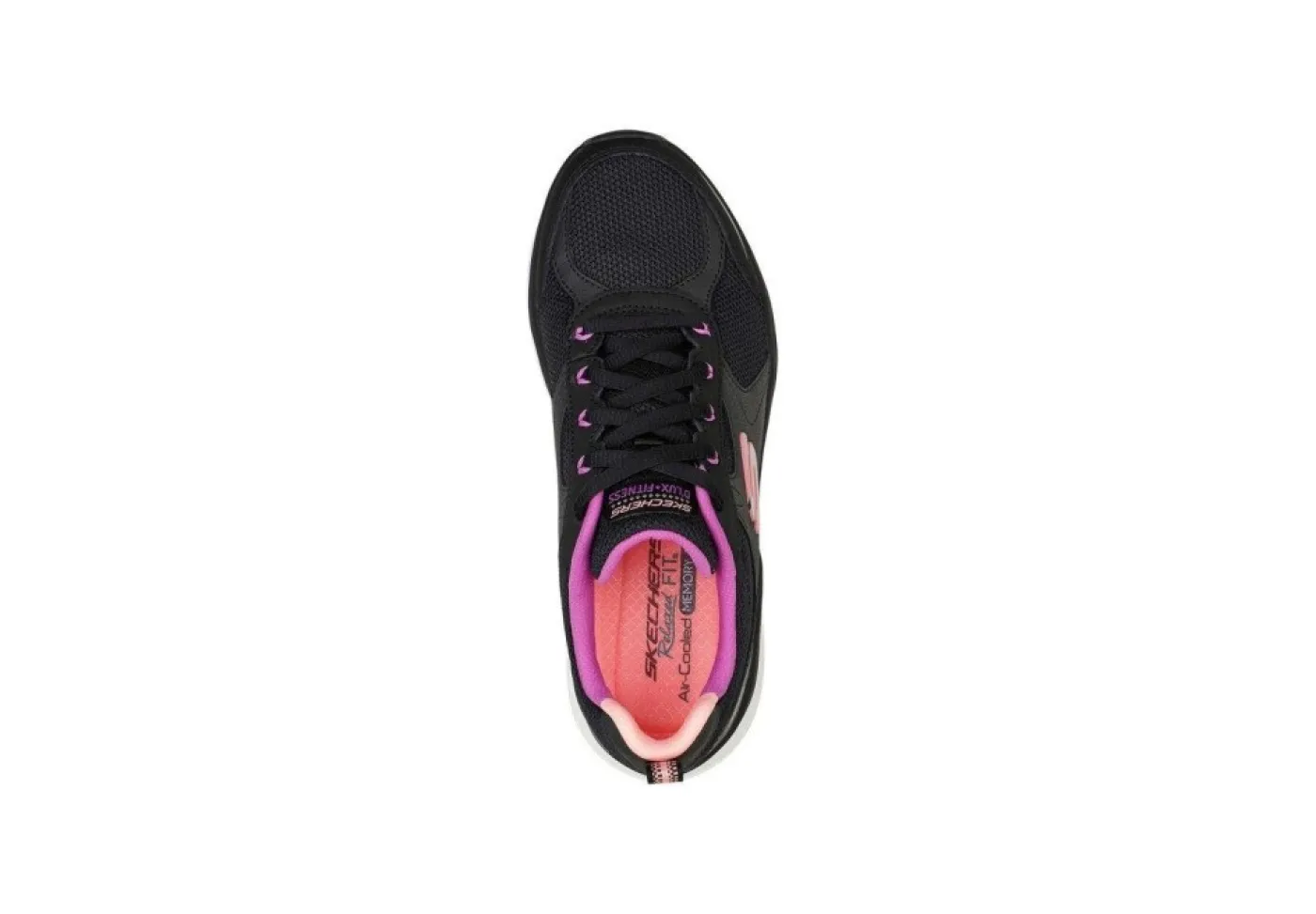Skechers Sportive*Scarpa Sportiva Da Donna 149836 Bkmt D'Lux Fitness