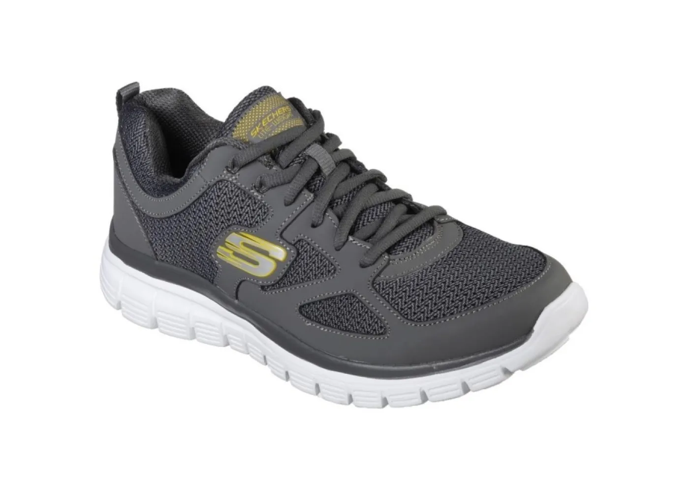 Skechers Sportive*Scarpa Sportiva Da Uomo In Tessuto 52635 Grigio Charcoal