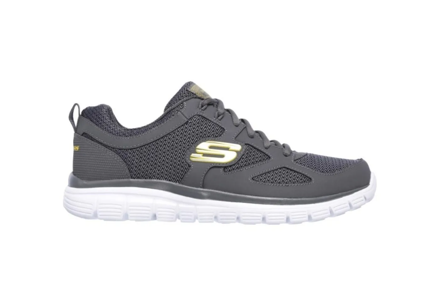 Skechers Sportive*Scarpa Sportiva Da Uomo In Tessuto 52635 Grigio Charcoal