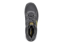 Skechers Sportive*Scarpa Sportiva Da Uomo In Tessuto 52635 Grigio Charcoal