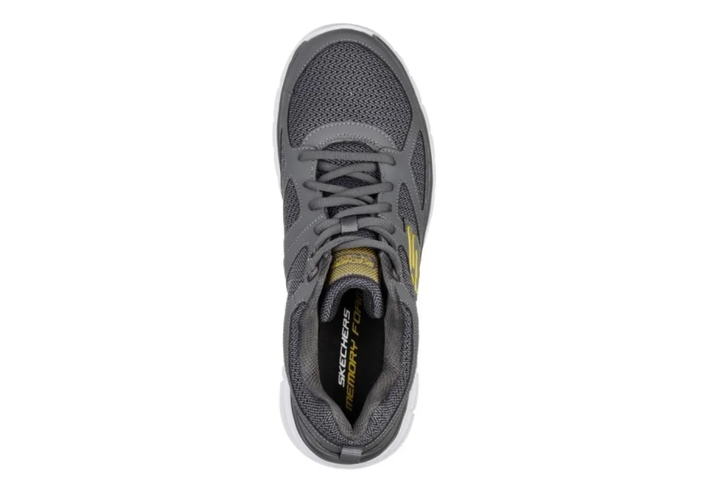 Skechers Sportive*Scarpa Sportiva Da Uomo In Tessuto 52635 Grigio Charcoal