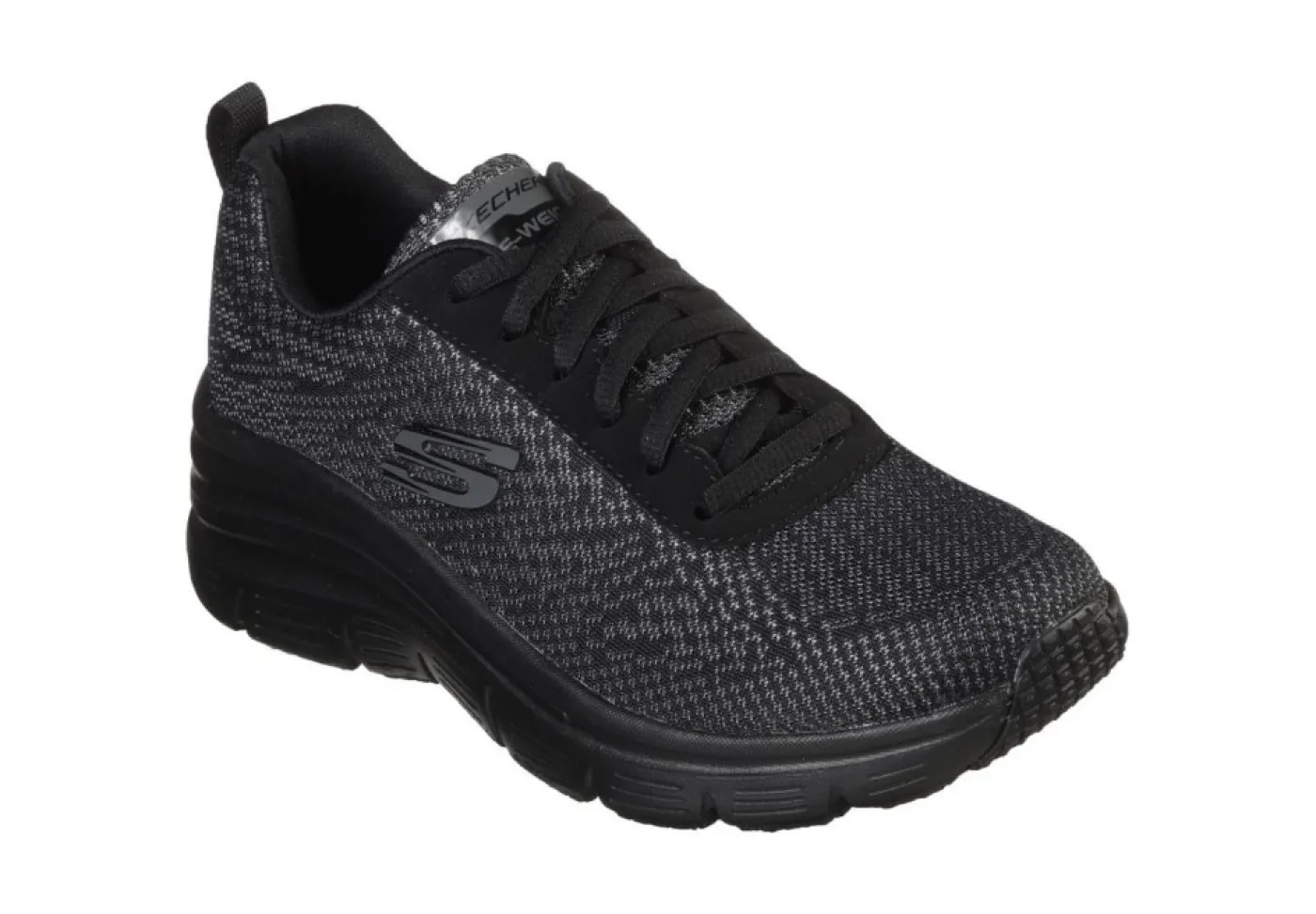 Skechers Sportive*Scarpa Sportiva In Tessuto Con Memory Foam Fashion Fit - Bold