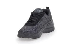 Skechers Sportive*Scarpa Sportiva In Tessuto Con Memory Foam Fashion Fit - Bold