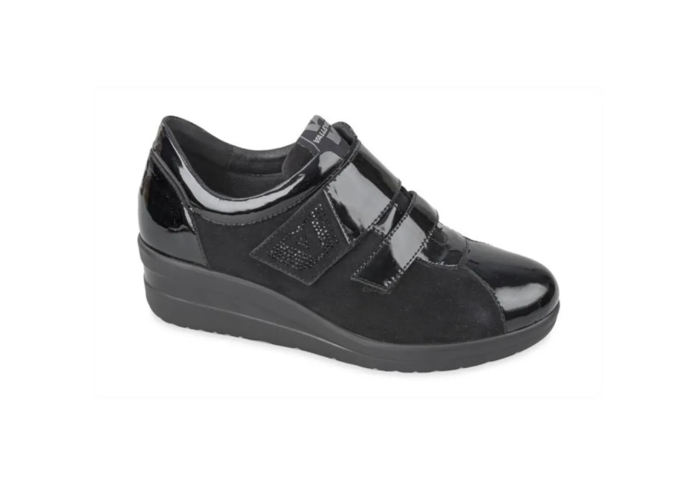 Valleverde Sneakers Basse*Scarpe Da Donna Con Strappo 36205 Nero