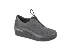 Valleverde Sneakers Basse*Scarpe Da Donna In Camoscio Con Lacci Elastici 36214