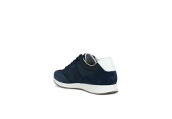 Geox Sneakers Basse*Scarpe Da Uomo In Camoscio E Tessuto U35H5B