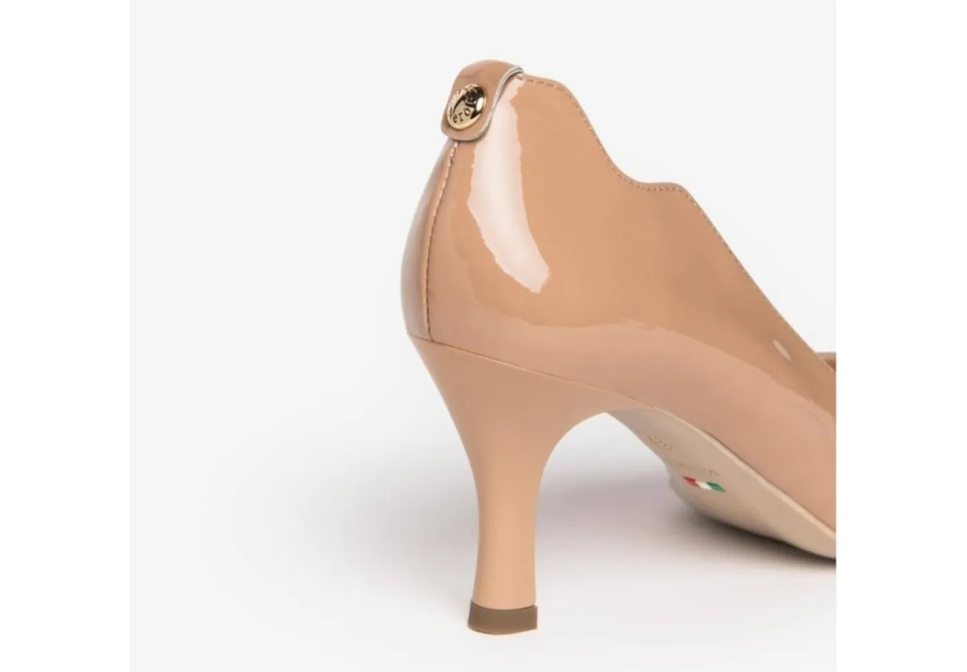 Nero Giardini Decollete*Scarpe Eleganti Decollete Da Donna In Pelle I205510E Nud