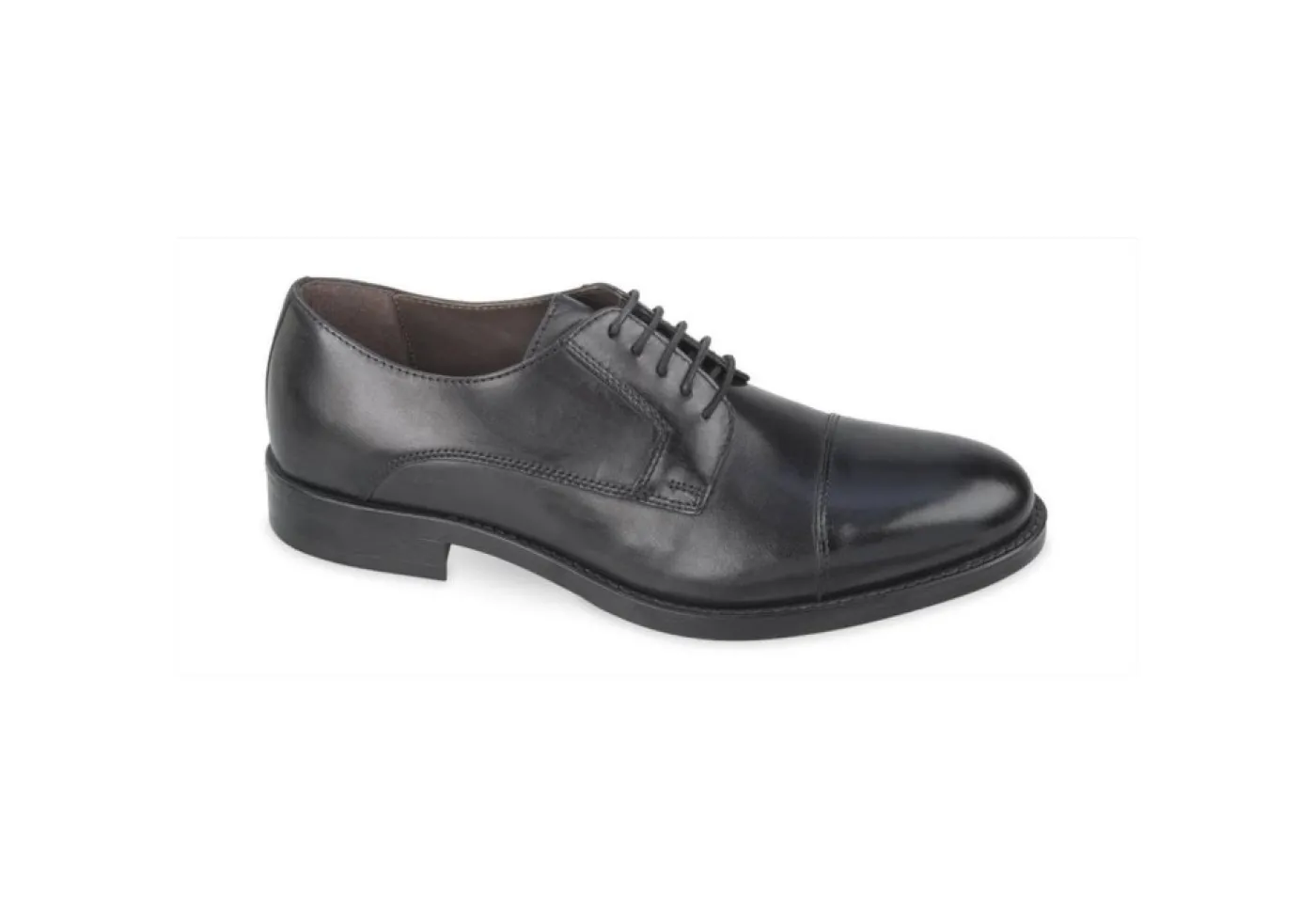 Valleverde Con Lacci*Scarpe Eleganti Stringate In Pelle Da Uomo 47871 Nero
