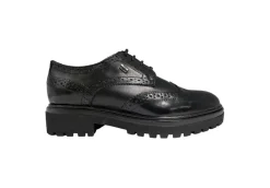 Valleverde Stringate*Scarpe Stringate Da Donna In Pelle 36223 Nero