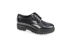 Valleverde Stringate*Scarpe Stringate Da Donna In Pelle 36222 Nero