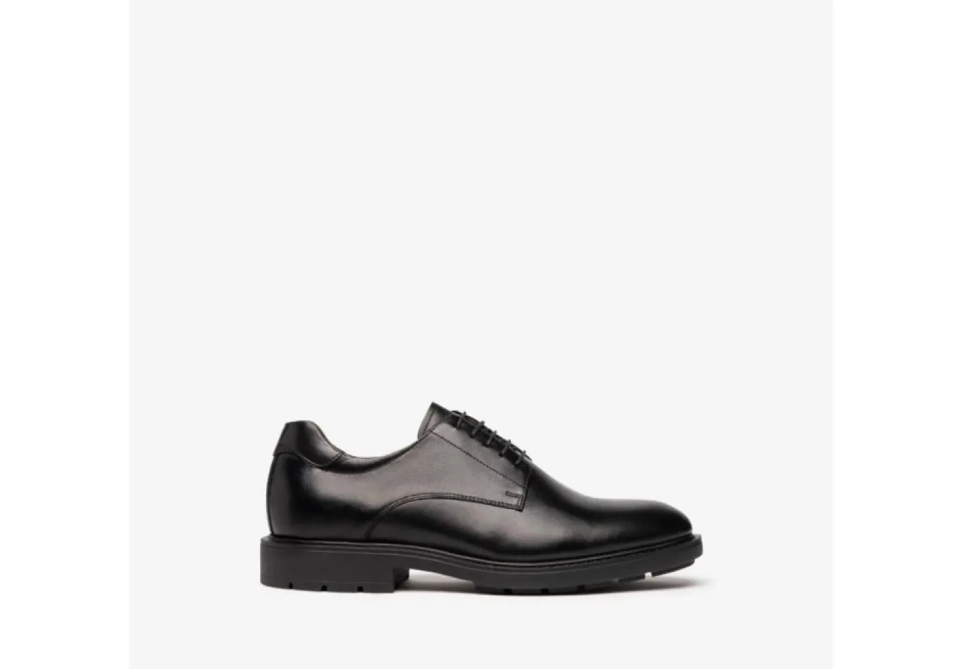 Nero Giardini Con Lacci*Scarpe Stringate Derby Da Uomo In Pelle I202481U Nero