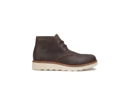 Docksteps Con Lacci*Scarponcini Da Uomo In Pelle 251100 Marrone