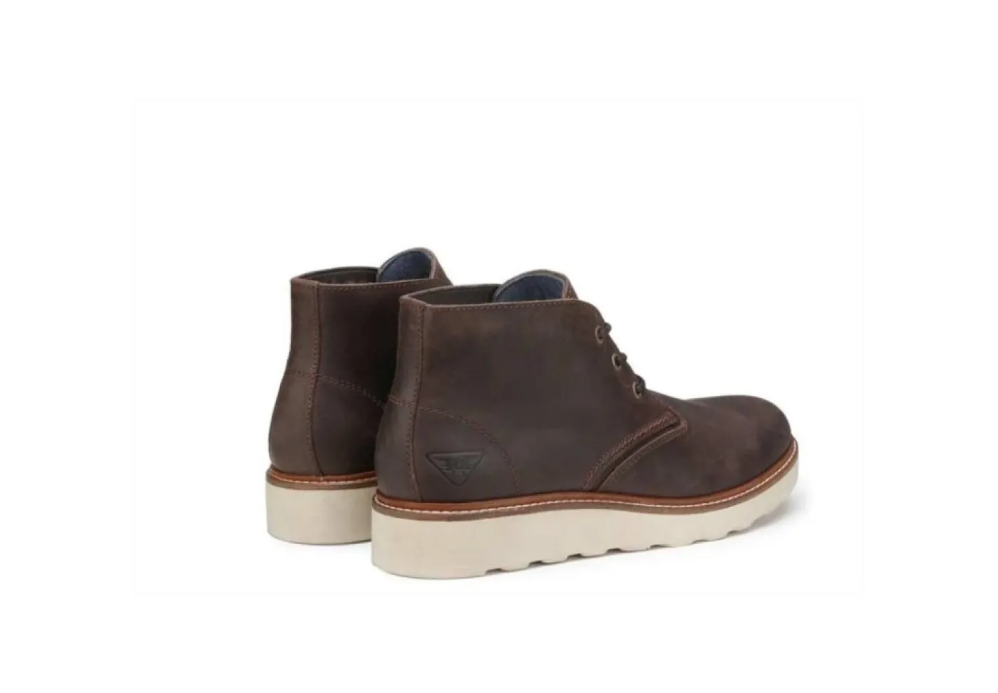 Docksteps Con Lacci*Scarponcini Da Uomo In Pelle 251100 Marrone