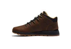 * Con Lacci*Scarponcino Da Uomo In Pelle Nabuk Timberland Sprint Trekker Mid A67Tg