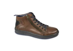Valleverde Sneakers Alte*Scarponcino In Pelle Con Zip 47880
