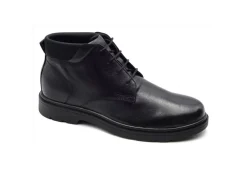 Geox Con Lacci*Scarponcino In Pelle Spherica U16D1D Black