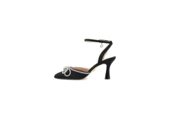 Gold&Gold Decollete*Slingback Da Donna Con Tacco Goldegold Gd568 Nero