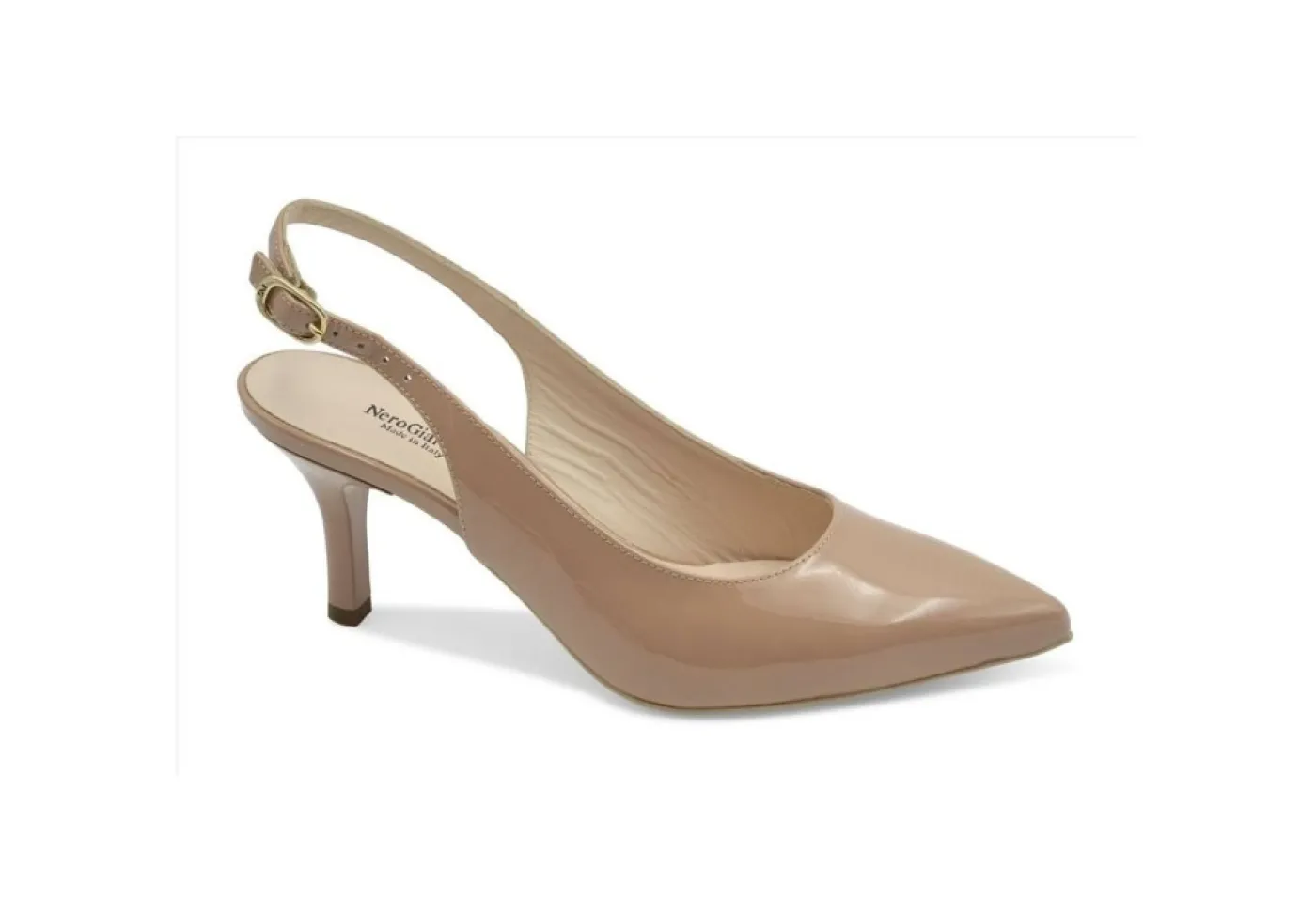 Nero Giardini Decollete*Slingback E011091De Nudo