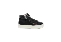 Gold&Gold Sneakers Alte*Sneake Altar Da Donna Goldegold Gb548 Nero Leopard