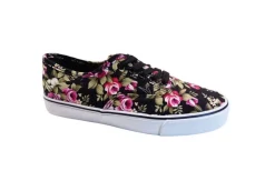 Madigan Sneakers Basse*Sneaker Basse Da Donna In Tela Con Stampa Floreale Venere Nero