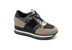 Cinzia Soft Sneakers Basse*Sneaker Con Zeppa Memory Gel Comfort Iab1A4081 Taupe