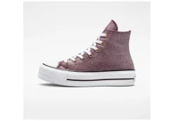 Converse Sneakers Alte*Sneaker Da Donna Alta Con Glitter Rosa A03240C