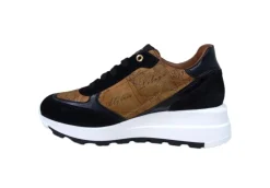 Alviero Martini J Sneakers Basse*Sneaker Da Donna In Pelle Con Zeppa Prima Classe 135
