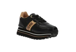 Alviero Martini J Platform*Sneaker Da Donna Platform 1322 Black Geo Beige