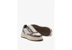 D.Franklin Platform*Sneaker Da Donna Platform 321061 White Pewter