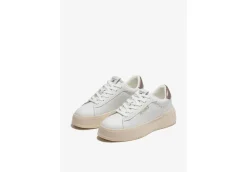 D.Franklin Platform*Sneaker Da Donna Platform 321056 White Pewter