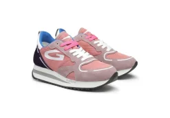 Guardiani Sneakers Basse*Sneaker Da Donnain Pelle E Tessuto Agw006221 Rosa