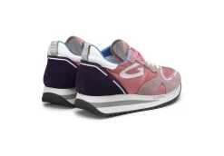 Guardiani Sneakers Basse*Sneaker Da Donnain Pelle E Tessuto Agw006221 Rosa
